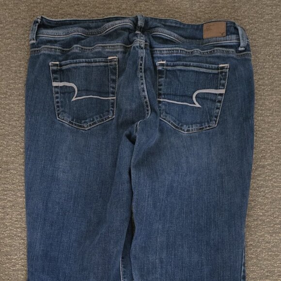 American Eagle AE Original Boot Stretch Jeans Size 12 Reg - Picture 1 of 4